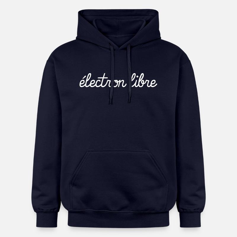 Electron Libre - Sweat à capuche Softstyle® Gildan Unisexe - bleu marine