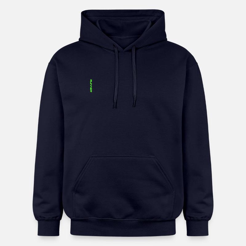 Coureur - coureur en vert - Sweat à capuche Softstyle® Gildan Unisexe - bleu marine