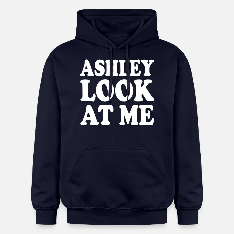 Ashley look at me - Sweat à capuche Softstyle® Gildan Unisexe - bleu marine