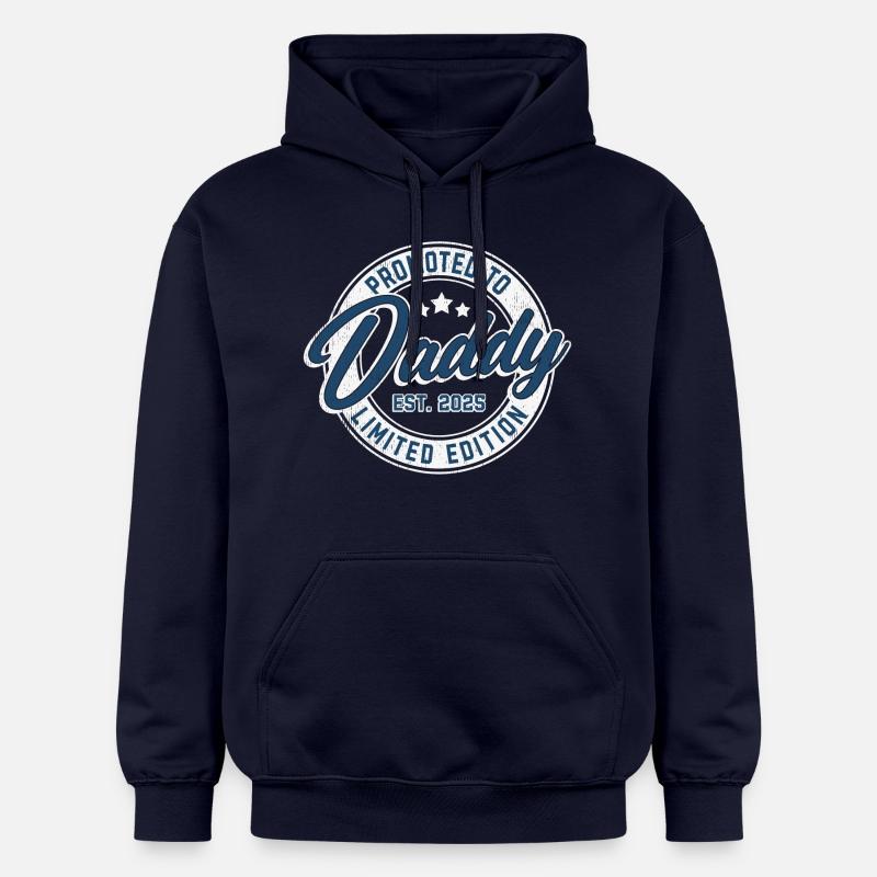 Promotion à papa 2025 - Sweat à capuche Softstyle® Gildan Unisexe - bleu marine