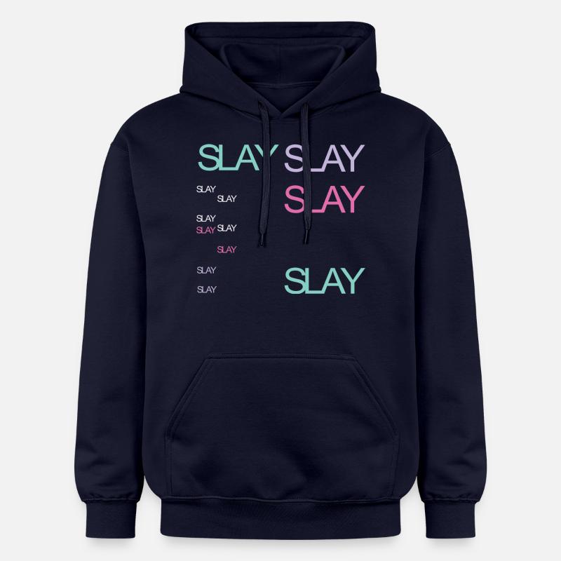 égorger - Sweat à capuche Softstyle® Gildan Unisexe - bleu marine