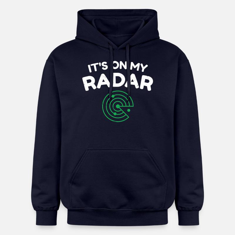 C’est sur mon radar - Sweat à capuche Softstyle® Gildan Unisexe - bleu marine