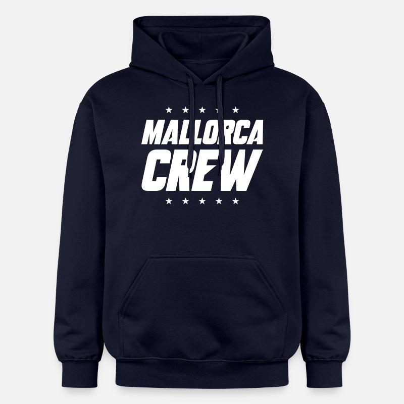 Équipage à Majorque - Sweat à capuche Softstyle® Gildan Unisexe - bleu marine