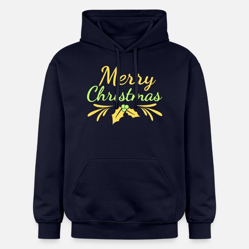 Noël - Sweat à capuche Softstyle® Gildan Unisexe - bleu marine