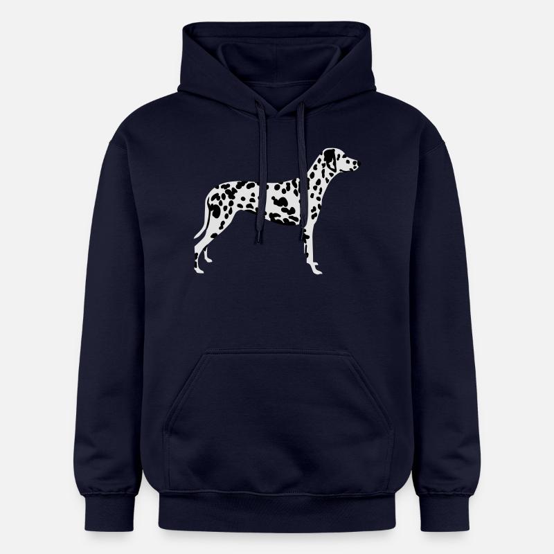 Dalmatien - Sweat à capuche Softstyle® Gildan Unisexe - bleu marine