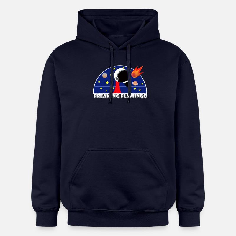 Monstre de l’espace - Sweat à capuche Softstyle® Gildan Unisexe - bleu marine