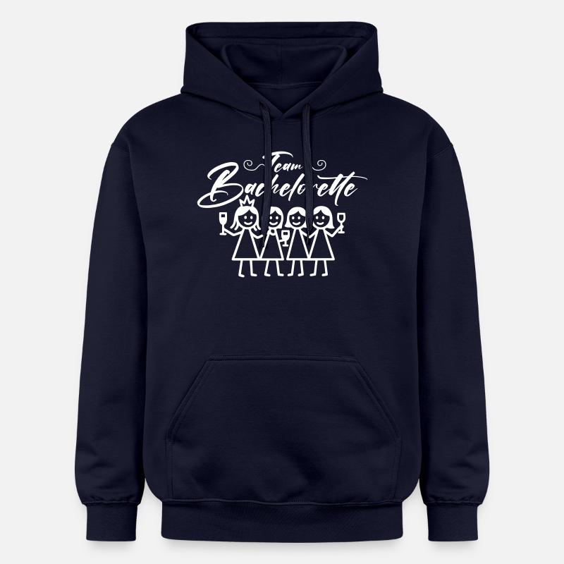 Bachelorette Team Mädels - Gildan Unisex Softstyle® Midweight Hoodie - Navy