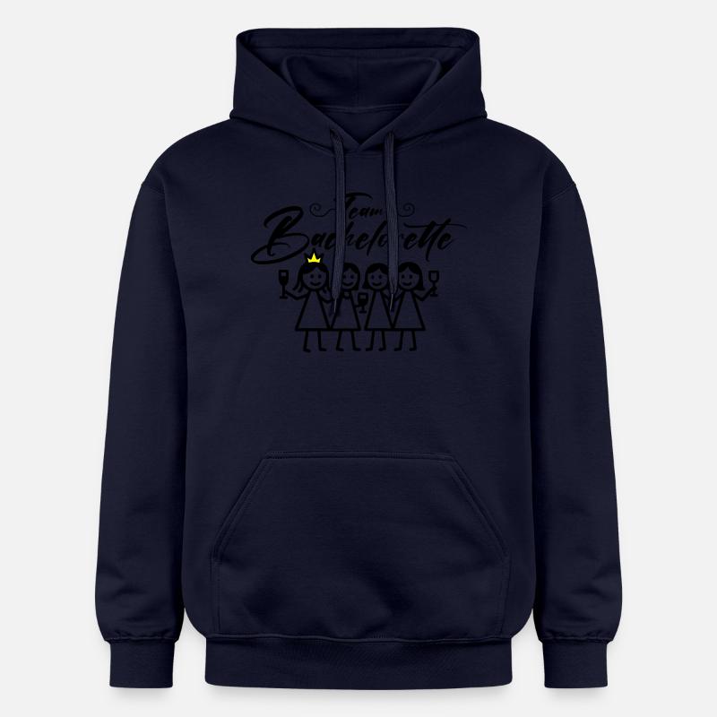Bachelorette Team Mädels - Gildan Unisex Softstyle® Midweight Hoodie - Navy