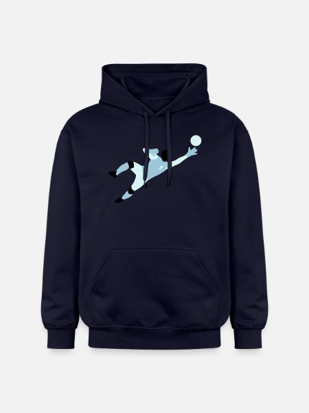 torwart_012015_a_3c - Gildan Unisex Softstyle® Midweight Hoodie - Navy