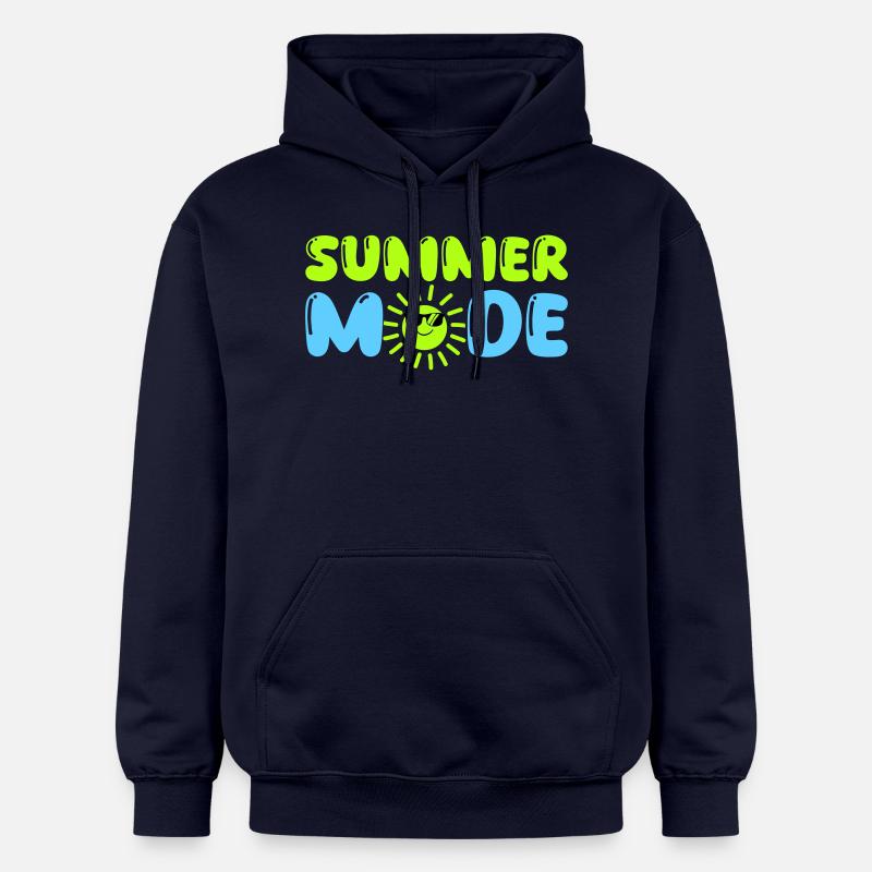 Mode Été - Sweat à capuche Softstyle® Gildan Unisexe - bleu marine