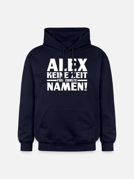 Alexander Alexandra Alexa Alex - Gildan Unisex Softstyle® Midweight Hoodie - Navy
