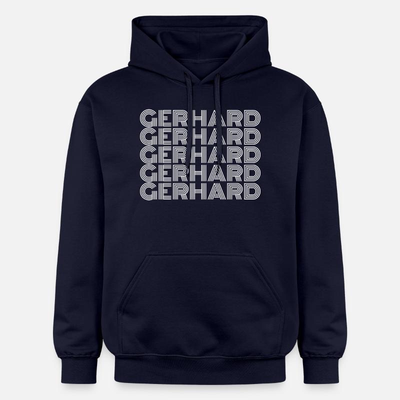 Gerhard - Gildan Unisex Softstyle® Midweight Hoodie - navy