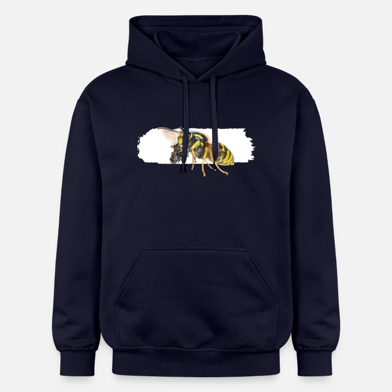 Guêpe pendant le transport - Sweat à capuche Softstyle® Gildan Unisexe - bleu marine