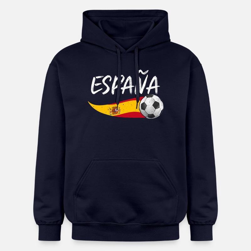 Espagnols Espagne - Sweat à capuche Softstyle® Gildan Unisexe - bleu marine