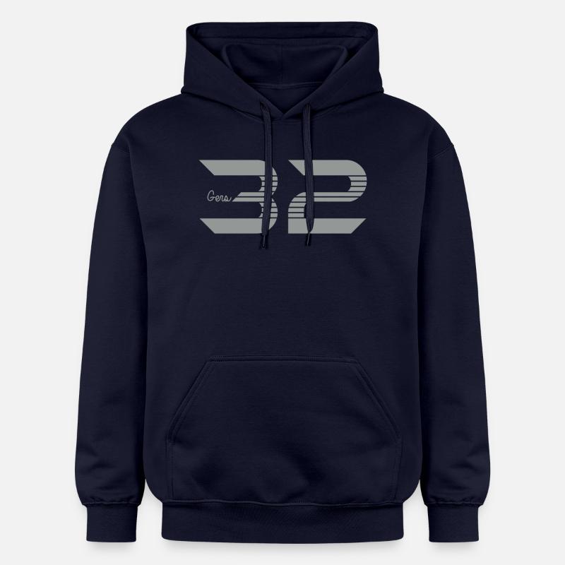 Midi Pyrénées Gers 32 - Sweat à capuche Softstyle® Gildan Unisexe - bleu marine