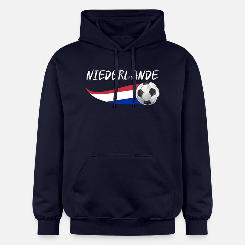 Pays-Bas Pays-Bas - Sweat à capuche Softstyle® Gildan Unisexe - bleu marine