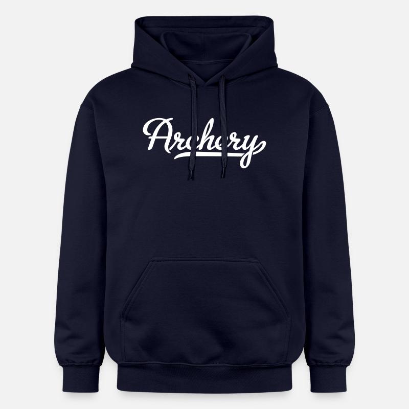 tir à l'arc - Sweat à capuche Softstyle® Gildan Unisexe - bleu marine