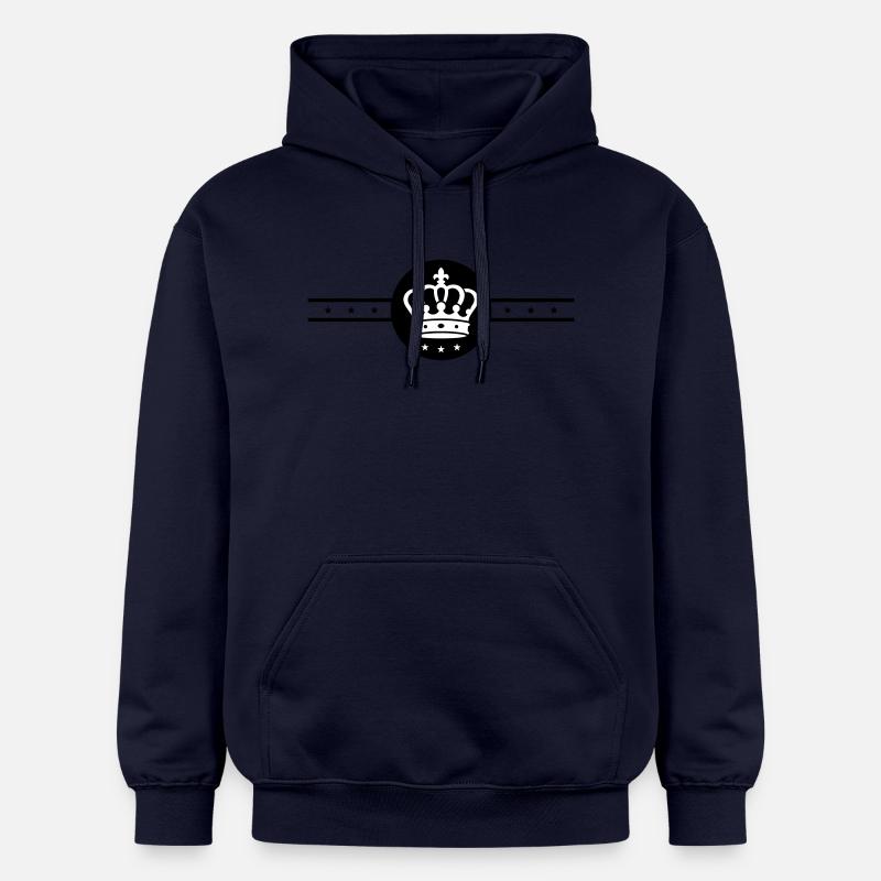 Élément de couronne - Sweat à capuche Softstyle® Gildan Unisexe - bleu marine