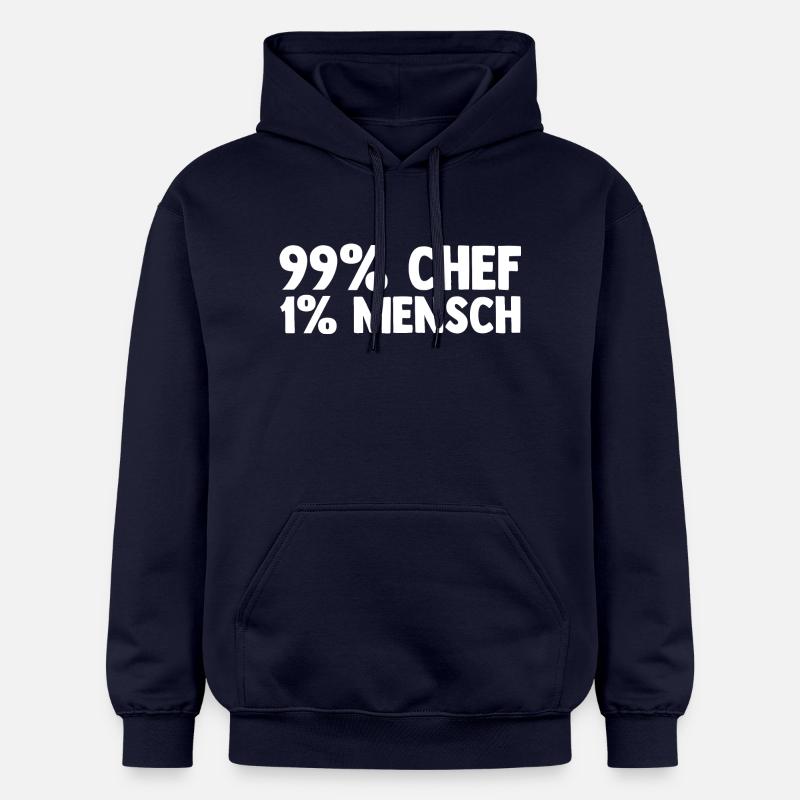 Chef d’équipe Farewell - Sweat à capuche Softstyle® Gildan Unisexe - bleu marine
