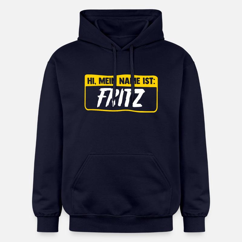 Fritz - Sweat à capuche Softstyle® Gildan Unisexe - bleu marine