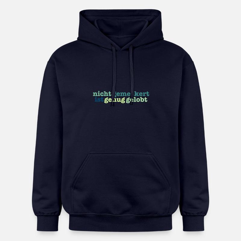 pas assez bitched est loué - Sweat à capuche Softstyle® Gildan Unisexe - bleu marine