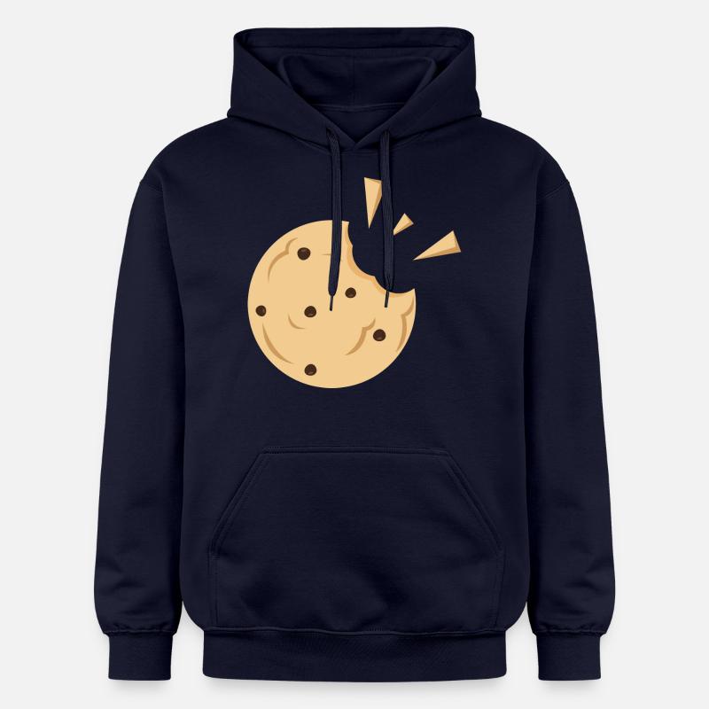 Biscuits mordus Cadeau - Sweat à capuche Softstyle® Gildan Unisexe - bleu marine
