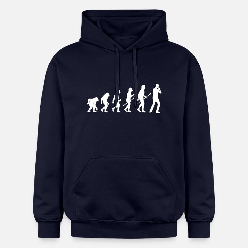 Harmonica Evolution Harmonica - Sweat à capuche Softstyle® Gildan Unisexe - bleu marine