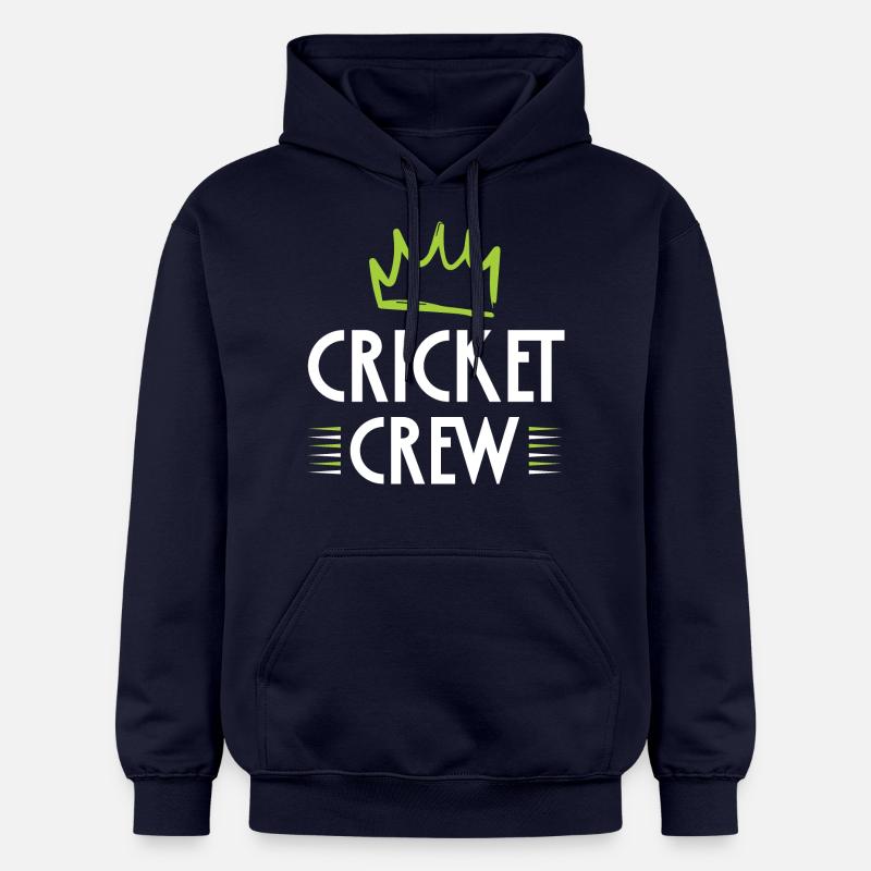 Équipe de cricket - Sweat à capuche Softstyle® Gildan Unisexe - bleu marine