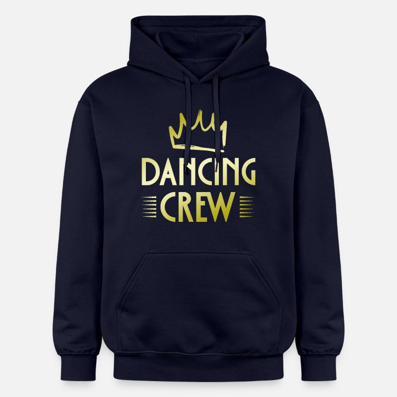Équipe de danse - Sweat à capuche Softstyle® Gildan Unisexe - bleu marine