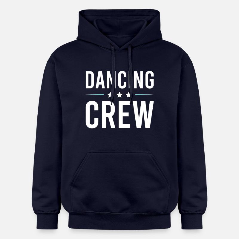 Équipe de danse - Sweat à capuche Softstyle® Gildan Unisexe - bleu marine