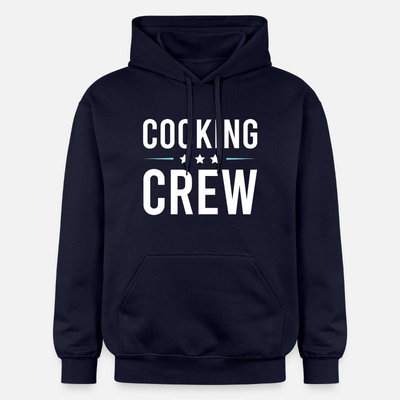 Équipe de cuisine - Sweat à capuche Softstyle® Gildan Unisexe - bleu marine