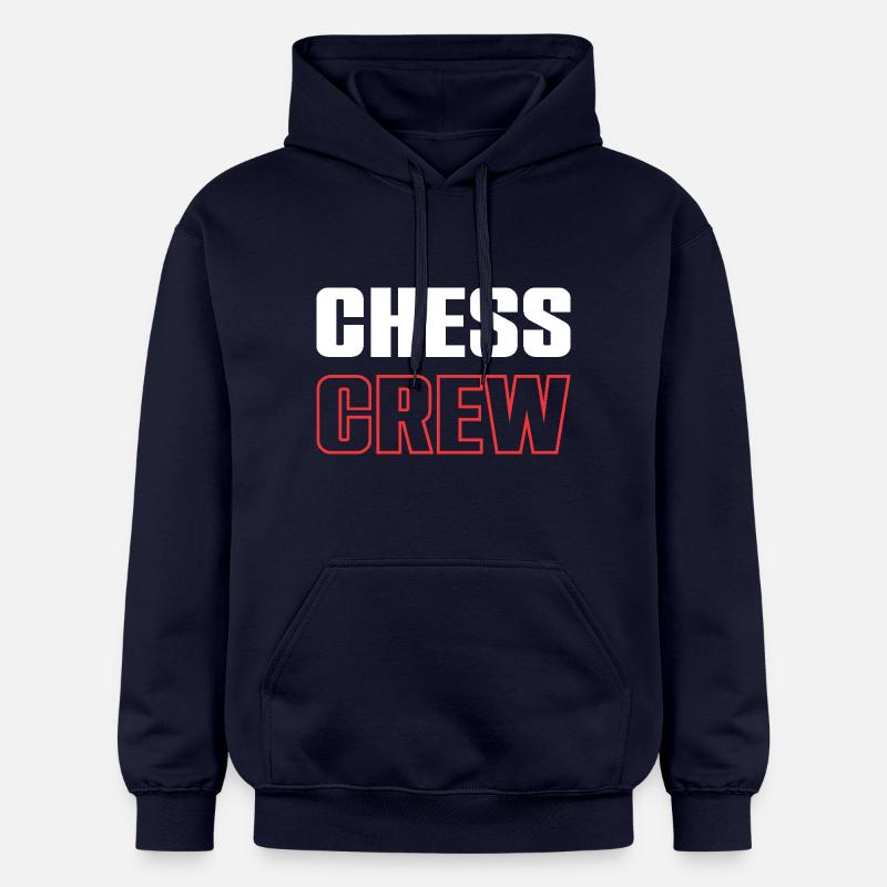 Équipe d’échecs - Sweat à capuche Softstyle® Gildan Unisexe - bleu marine