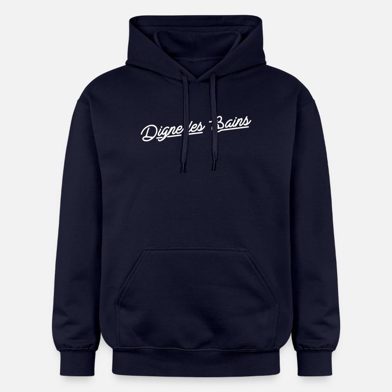 Digne les bains - Sweat à capuche Softstyle® Gildan Unisexe - bleu marine