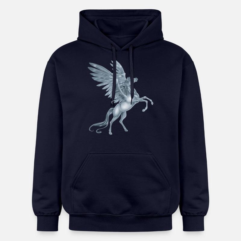 élevage Pegasus - Sweat à capuche Softstyle® Gildan Unisexe - bleu marine