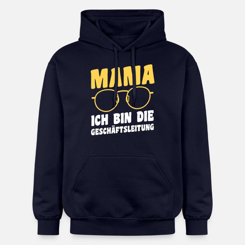 Geschäftsleitung Mutter Team Mama - Gildan Unisex Softstyle® Midweight Hoodie - Navy