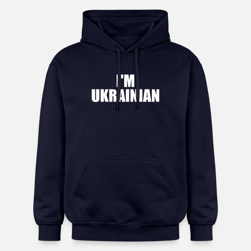 Ukraine - Sweat à capuche Softstyle® Gildan Unisexe - bleu marine