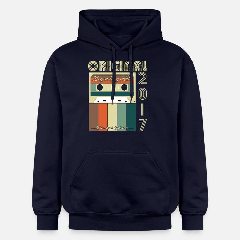 Anniversaire légendaire de 2017 - Sweat à capuche Softstyle® Gildan Unisexe - bleu marine