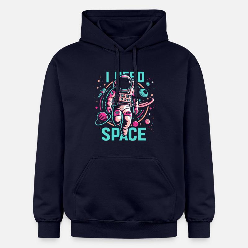 J’ai besoin d’astronaute de l’espace - Sweat à capuche Softstyle® Gildan Unisexe - bleu marine