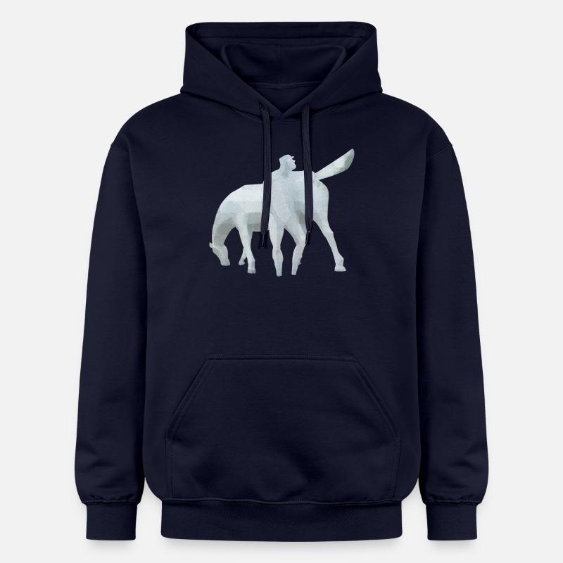 Peerd Ome Loeks - Sweat à capuche Softstyle® Gildan Unisexe - bleu marine