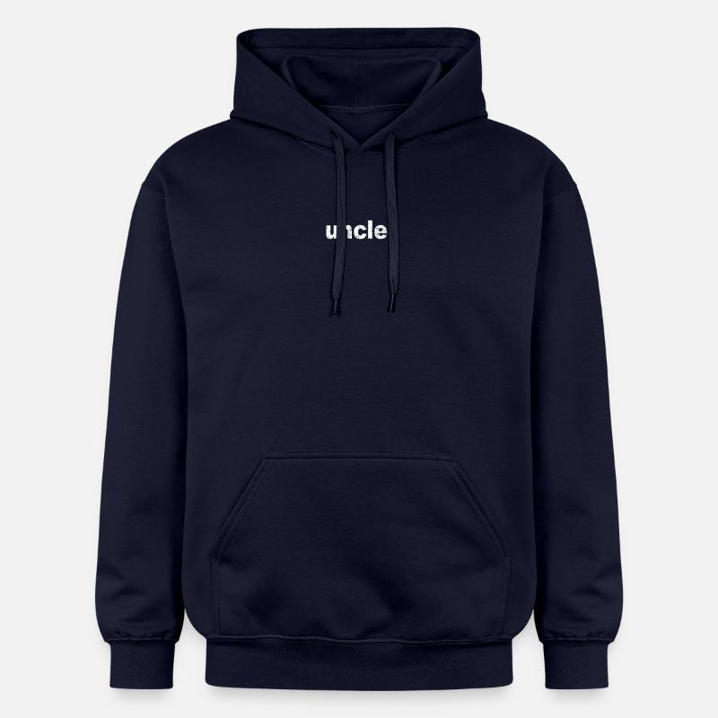Cadeau de Noël style uncle - Sweat à capuche Softstyle® Gildan Unisexe - bleu marine