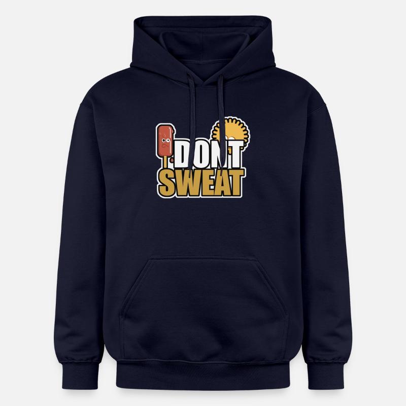 Je ne Sweat - Sweat à capuche Softstyle® Gildan Unisexe - bleu marine