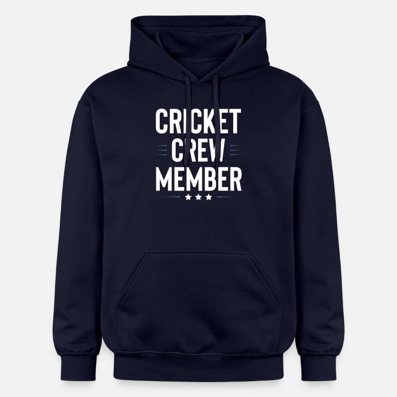 Équipe de cricket - Sweat à capuche Softstyle® Gildan Unisexe - bleu marine