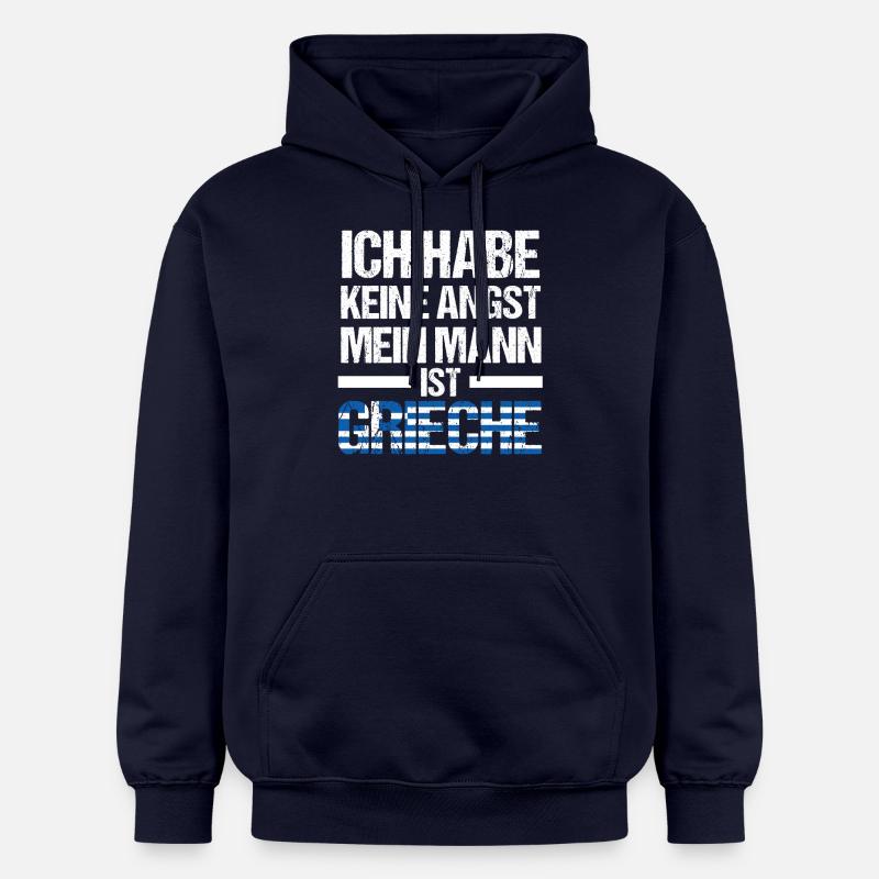 Grecs Grèce - Sweat à capuche Softstyle® Gildan Unisexe - bleu marine
