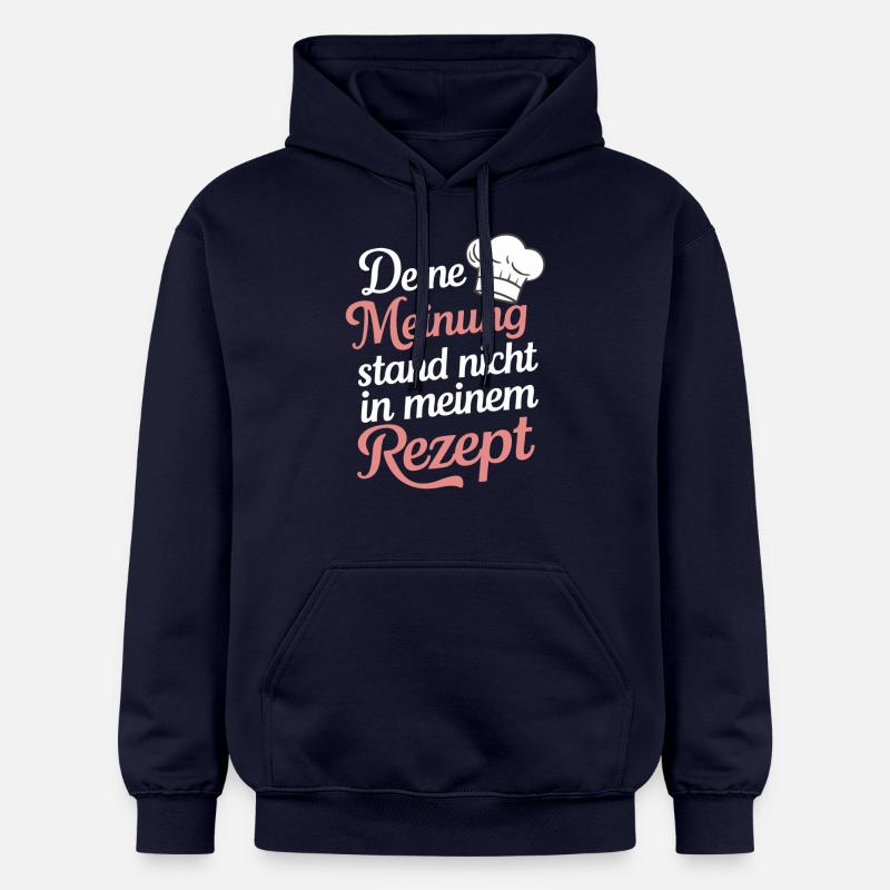 Chef Chef - Sweat à capuche Softstyle® Gildan Unisexe - bleu marine