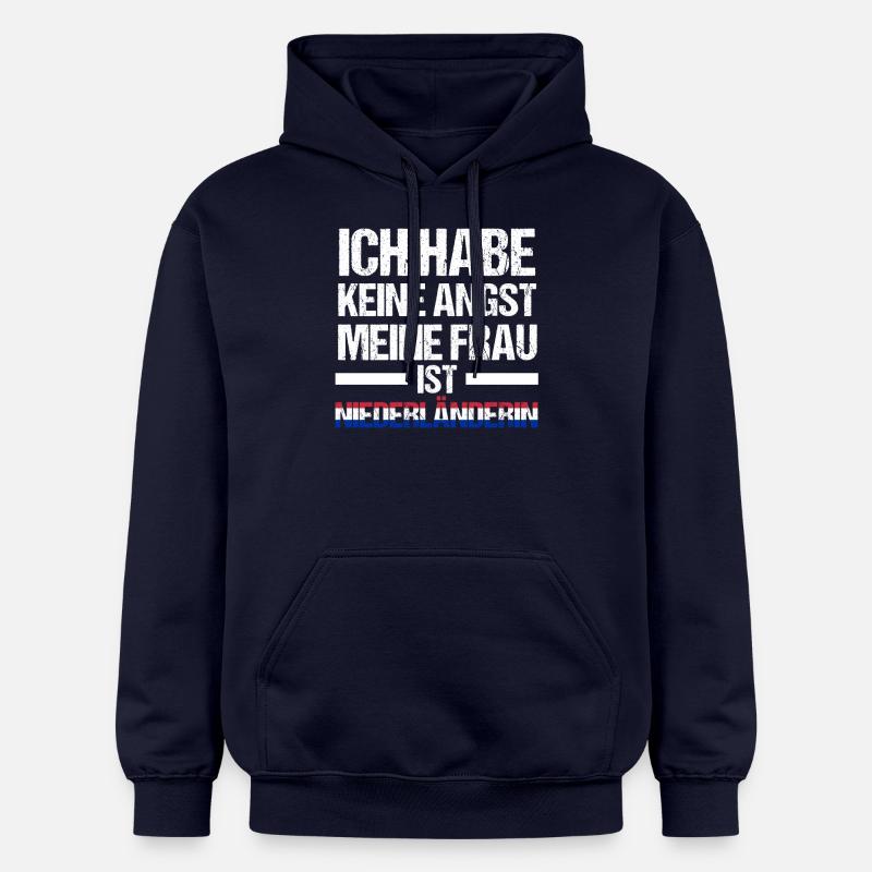 Pays-Bas Pays-Bas - Sweat à capuche Softstyle® Gildan Unisexe - bleu marine