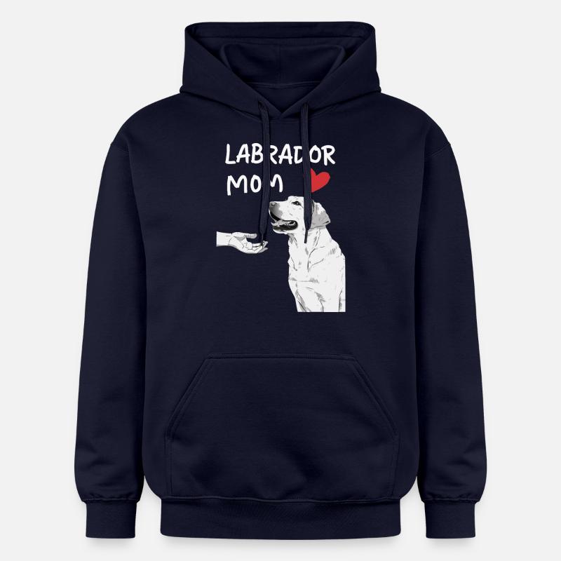 Chien Labrador - Sweat à capuche Softstyle® Gildan Unisexe - bleu marine