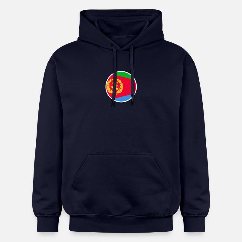 Érythrée Drapeau érythréen Érythréen - Sweat à capuche Softstyle® Gildan Unisexe - bleu marine