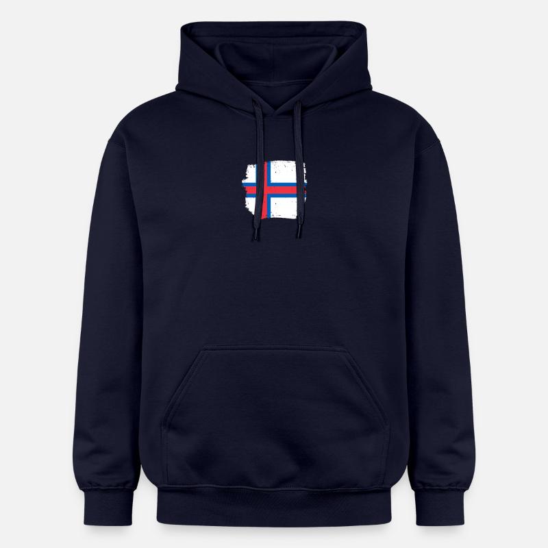 Îles Féroé Drapeau féroïen - Sweat à capuche Softstyle® Gildan Unisexe - bleu marine