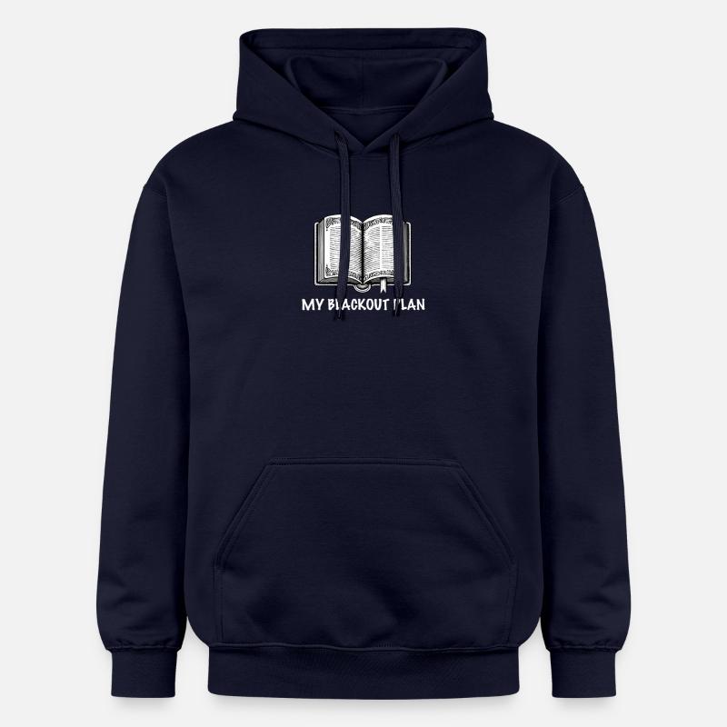 Plan de coupure de courant - Sweat à capuche Softstyle® Gildan Unisexe - bleu marine