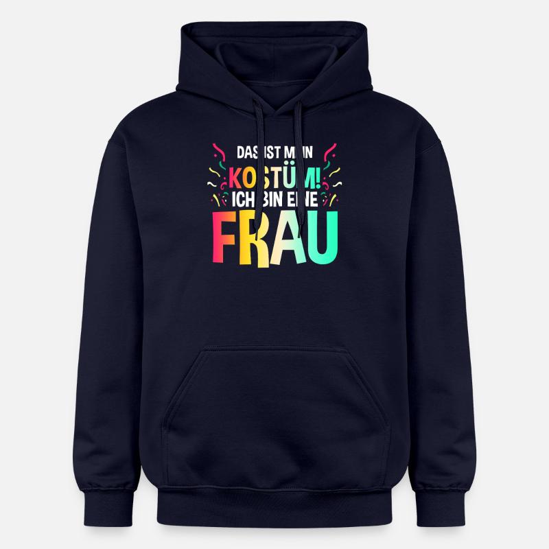 Carnaval de Jecken Carnaval - Sweat à capuche Softstyle® Gildan Unisexe - bleu marine